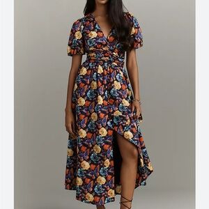 NWT Anthropologie The Katerina Button-Front Dress